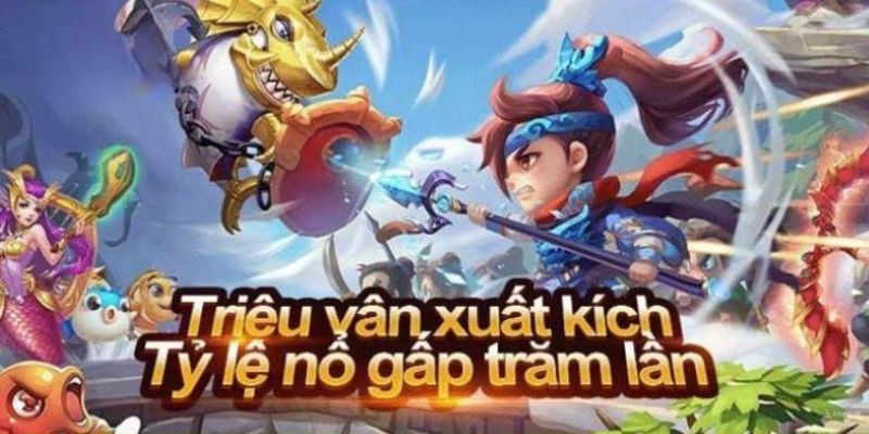 Các dạng map trong game bắn cá tam quốc online