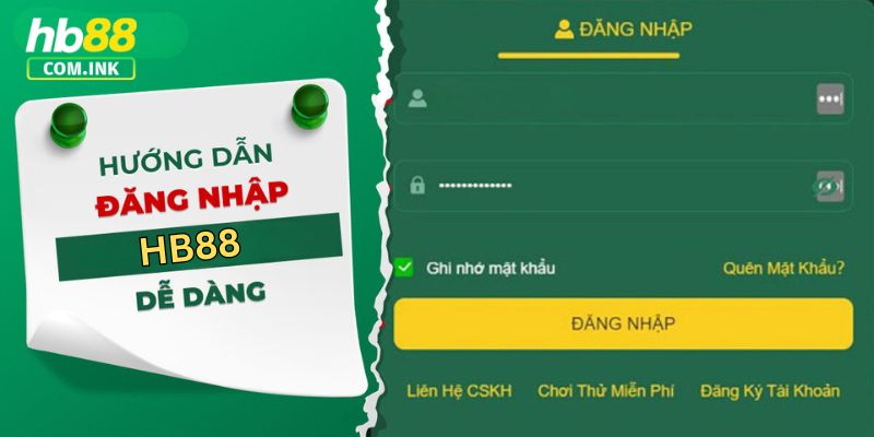 Hướng dẫn những người mới tham gia quy trình đăng nhập HB88